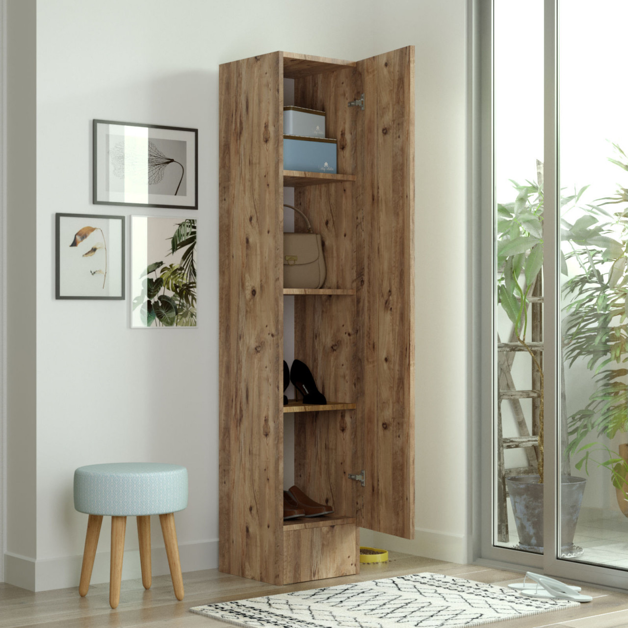 Poze Dulap MDF ML14 - A L35,5 cm - H180 cm