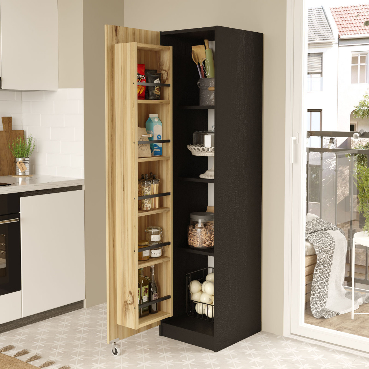 Poze Dulap MDF multifunctional VA1-KL L41,7 cm - H176,4 cm