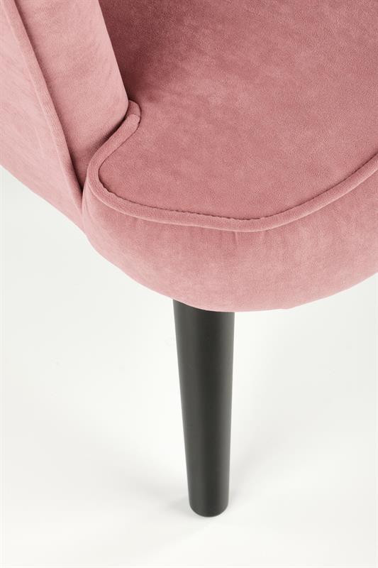 Poze Fotoliu tapitat Delgado Velvet roz – H100 cm