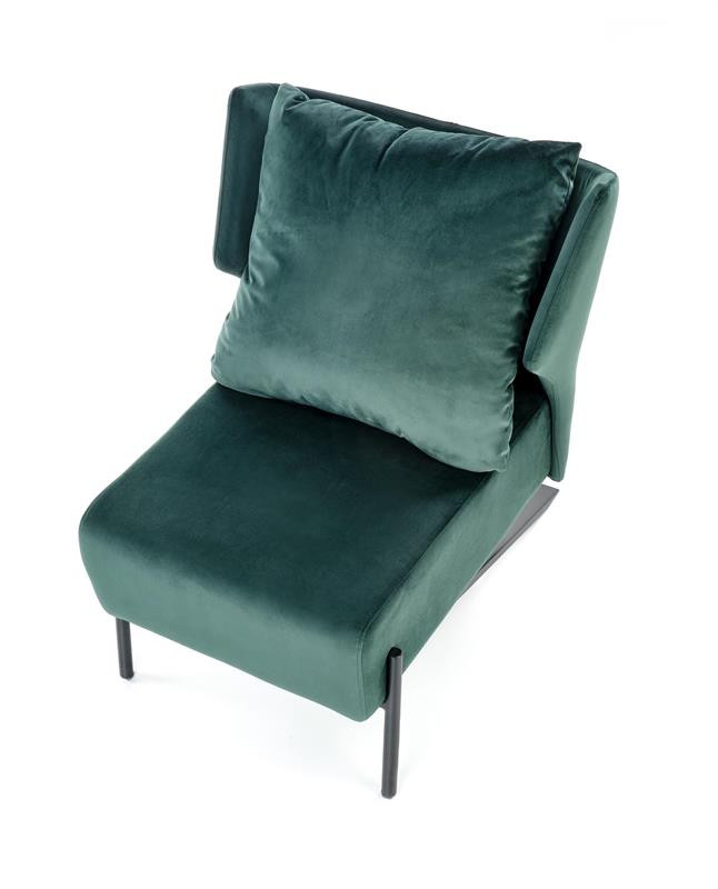 Poze Fotoliu Victus velvet verde - H85 cm