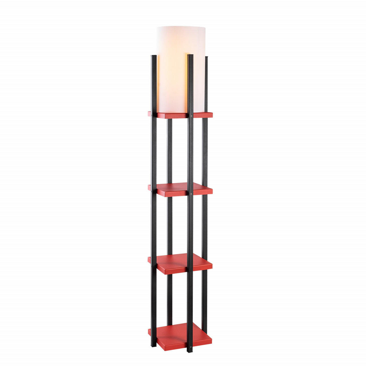 Poze Lampadar 7117 negru/rosu