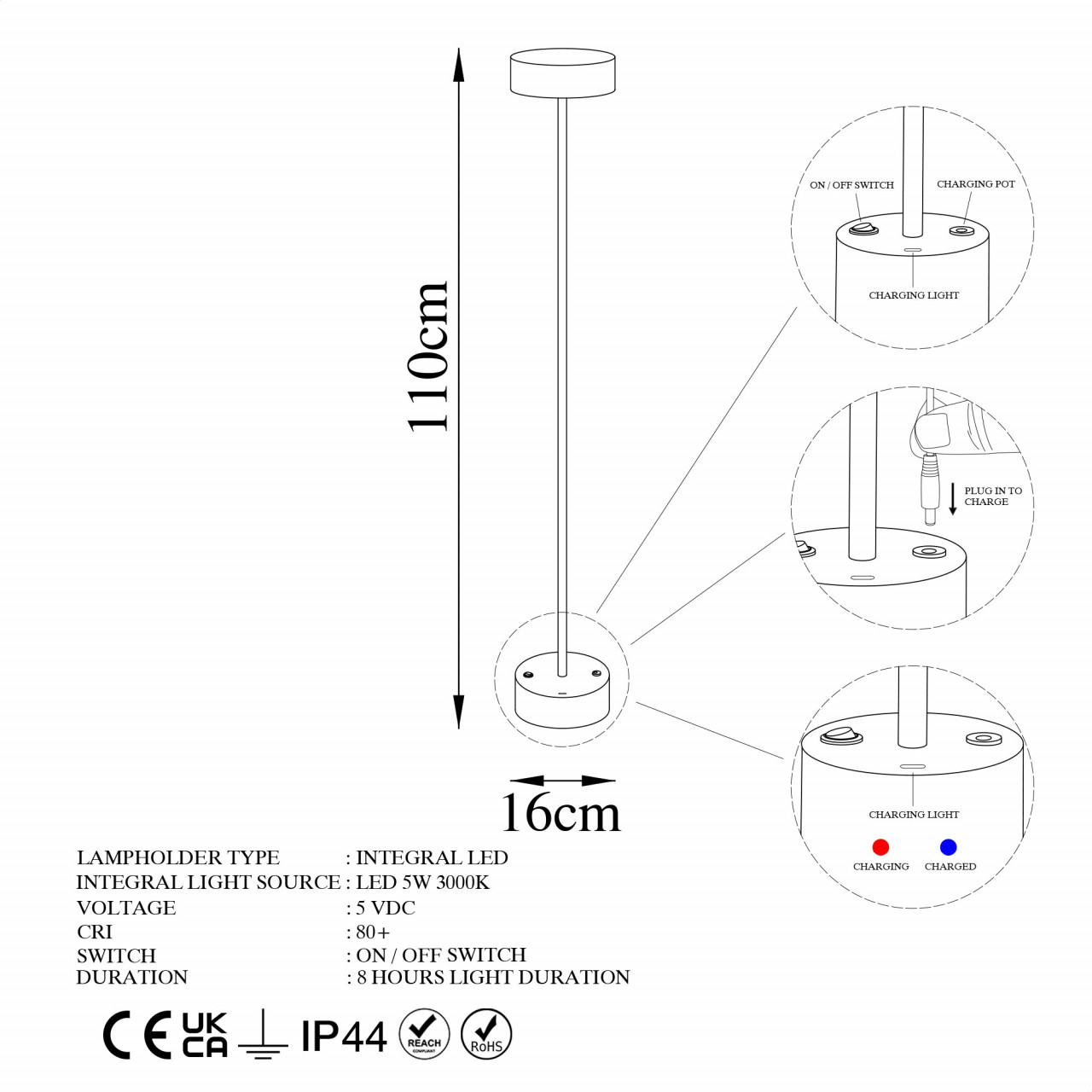 Poze Lampadar Keyf - 13400