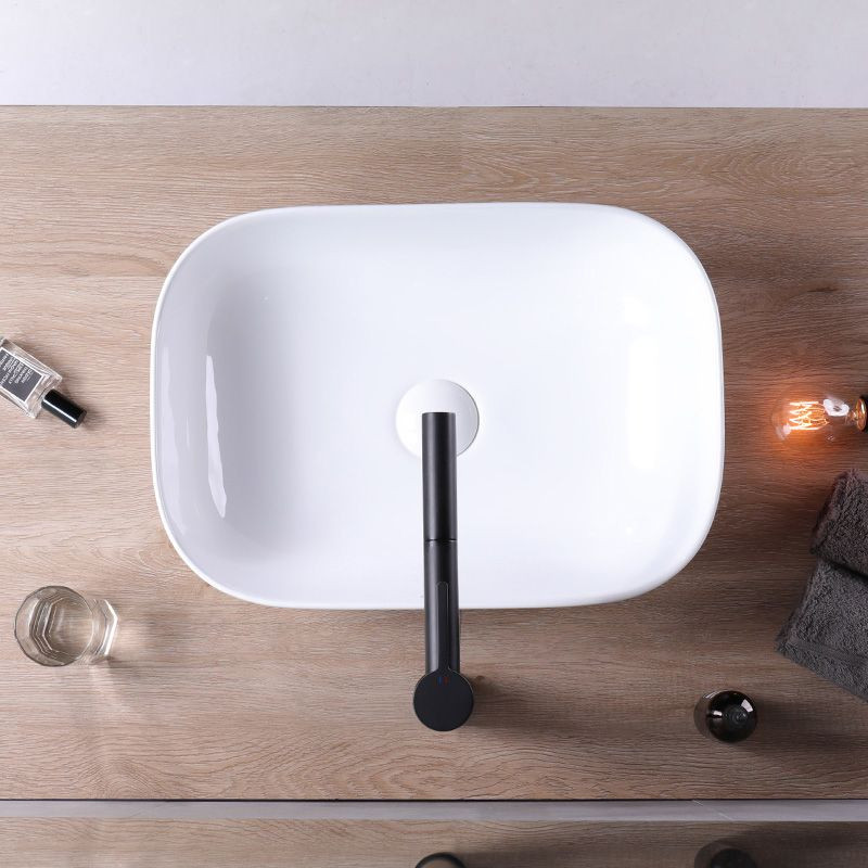 Poze Lavoar Belinda Slim Alb ceramica sanitara - 46,5 cm homewish.ro