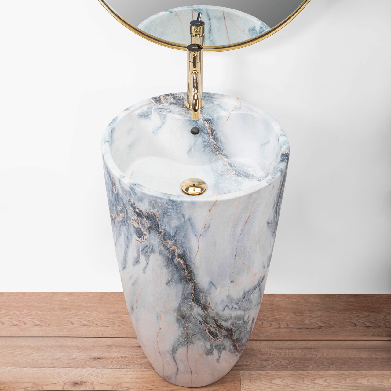 Poze Lavoar freestanding ceramic Anya Granit mat