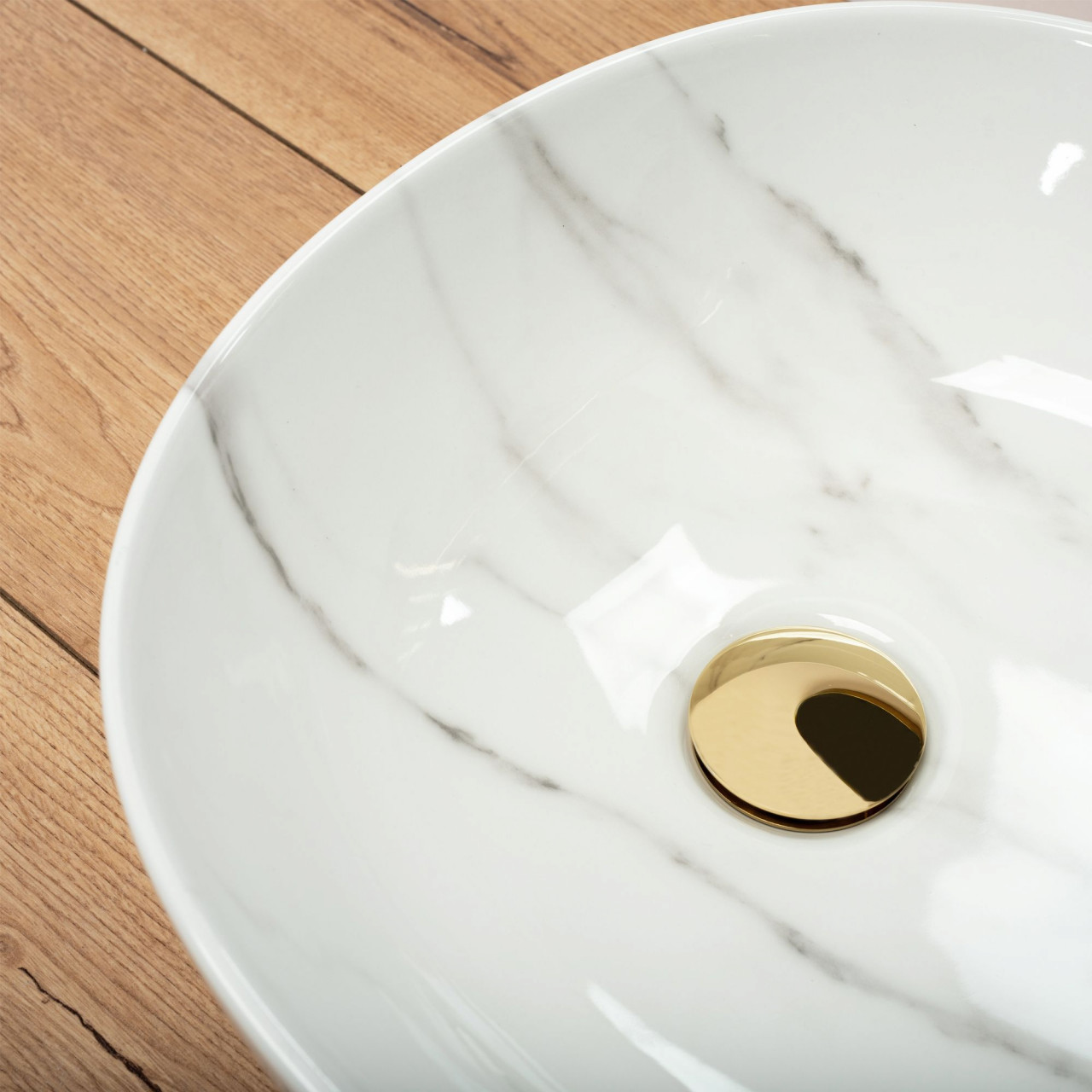 Poze Lavoar Greta Bianco Shiny L65,5 cm