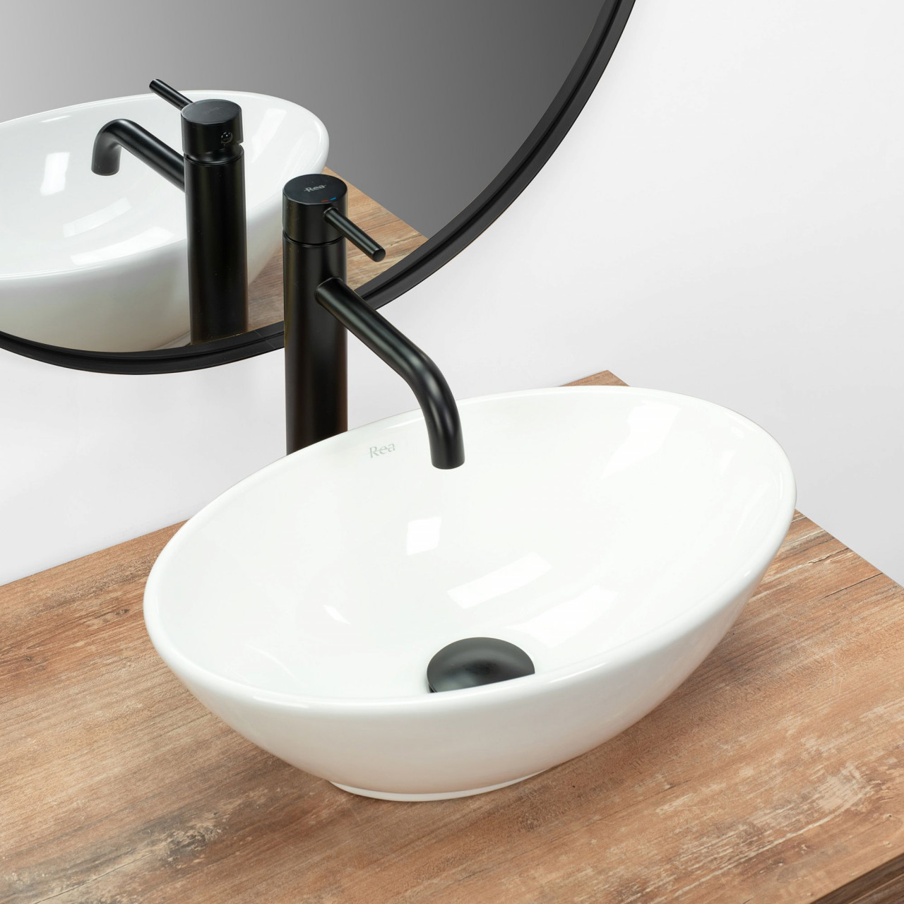 Poze Lavoar Pamela mini alb L40 cm