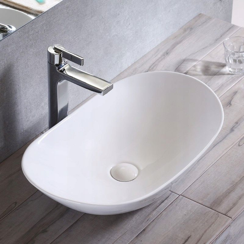 Poze Lavoar Royal alb ceramica sanitara - 62 cm