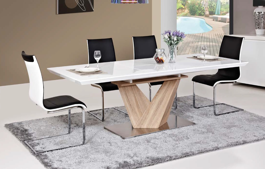 Poze Masa extensibila Alaras - L 140-200 x l 85 x h 75 cm