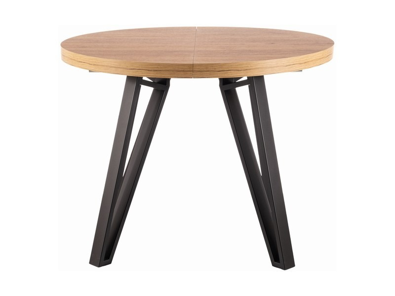 Poze Masa extensibila Galaxy stejar artizan/negru – L100-168 cm