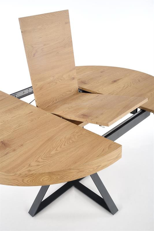 Poze Masa extensibilă Mercy stejar – L120-160 x l120 x h80 cm