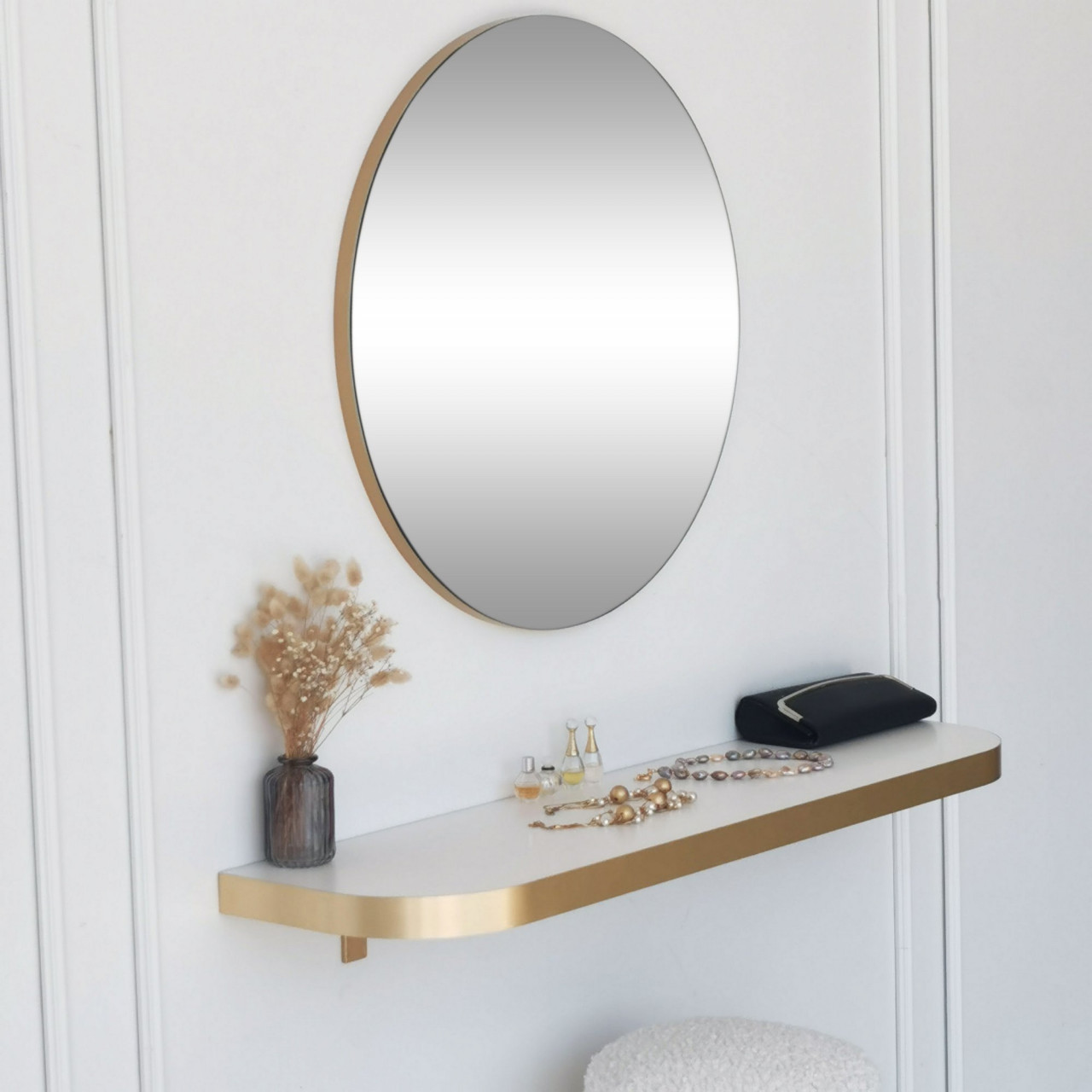 Poze Oglinda Gold 60