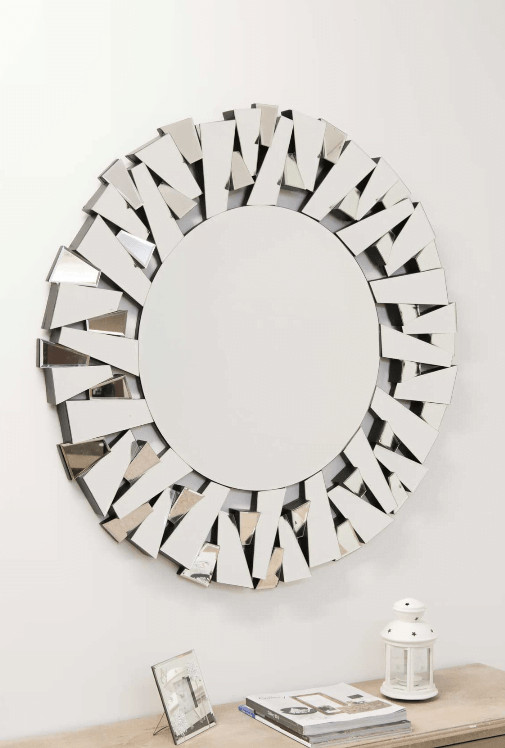 Poze Oglinda rotunda Ness – Ø100 x h100 cm