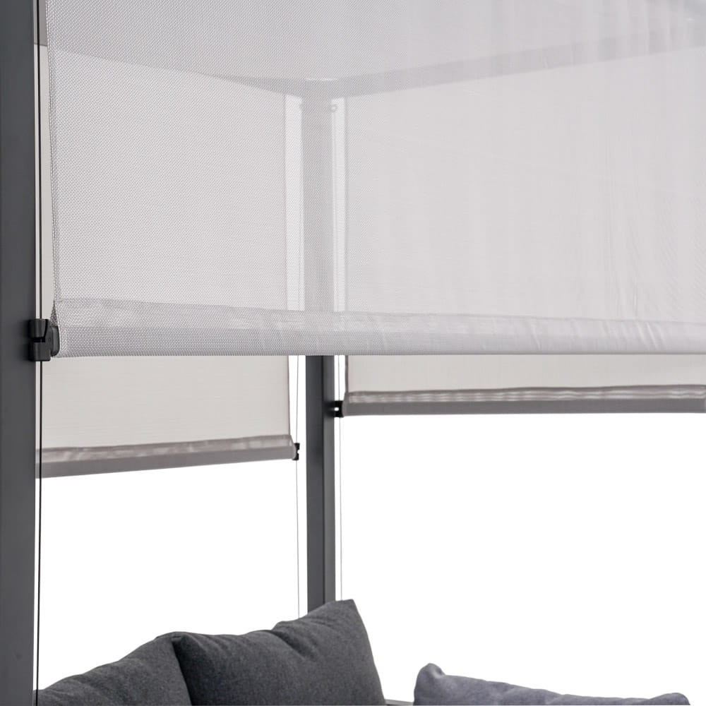 Poze Pat de gradina extensibil Duisburg antracit L196 cm