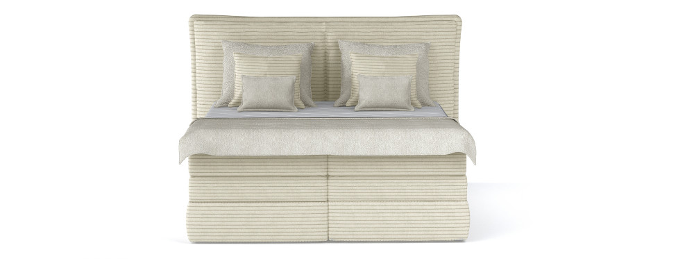 Poze Pat tapitat boxspring Madden 180x200 cm