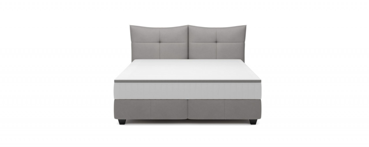Poze Pat tapitat Cadis 140x200 cm