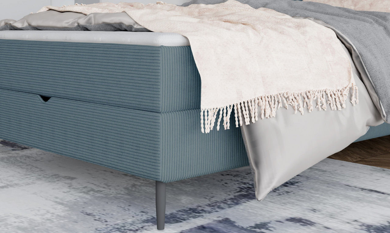 Poze Pat tapitat Nepo 120x200 cm