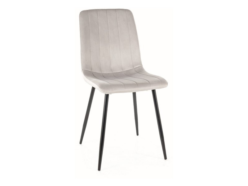Poze Scaun Alan velvet gri Blu03