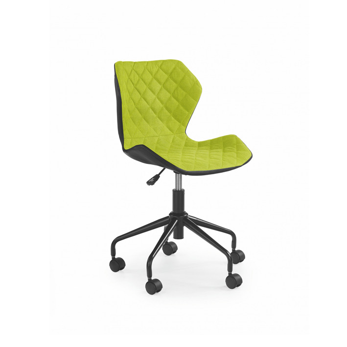 Poze Scaun birou Matrix negru/verde - H 78-88 cm