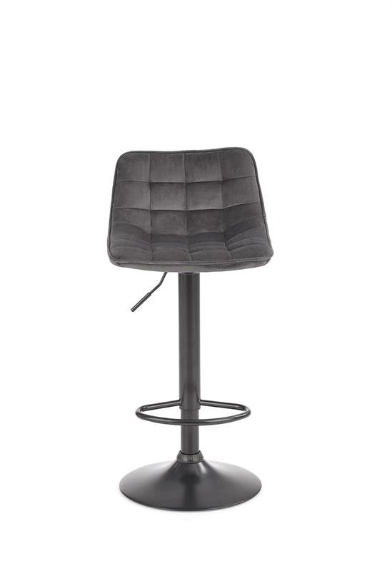 Poze Scaun de bar H-95 velvet gri