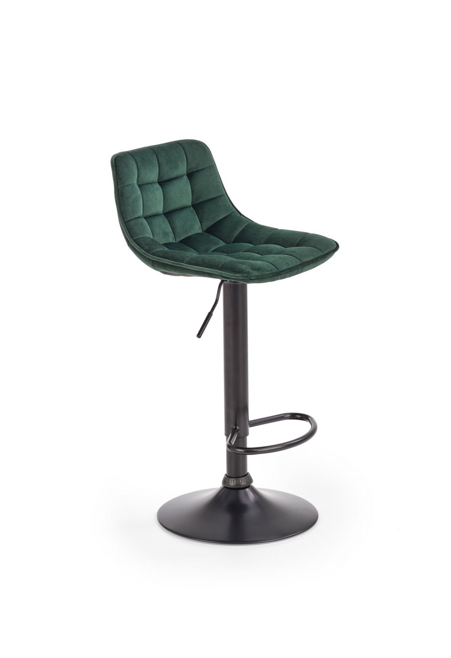 Poze Scaun de bar H-95 velvet verde