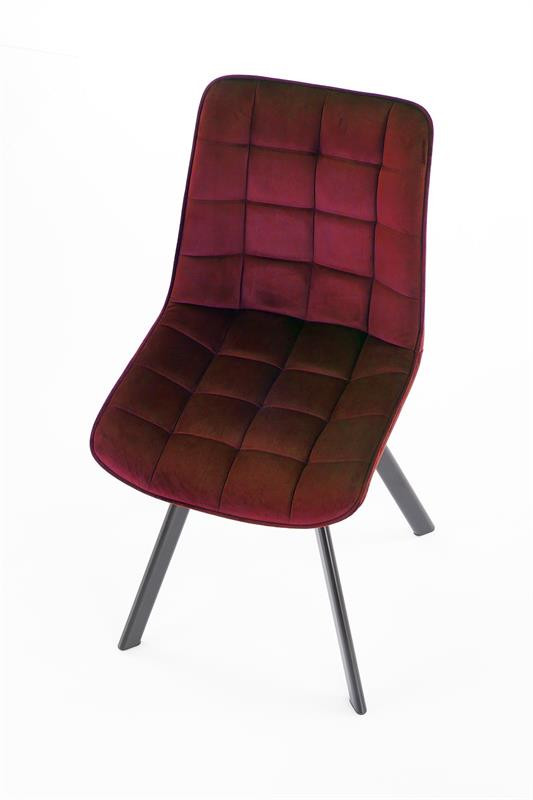 Poze Scaun K332 velvet bordo