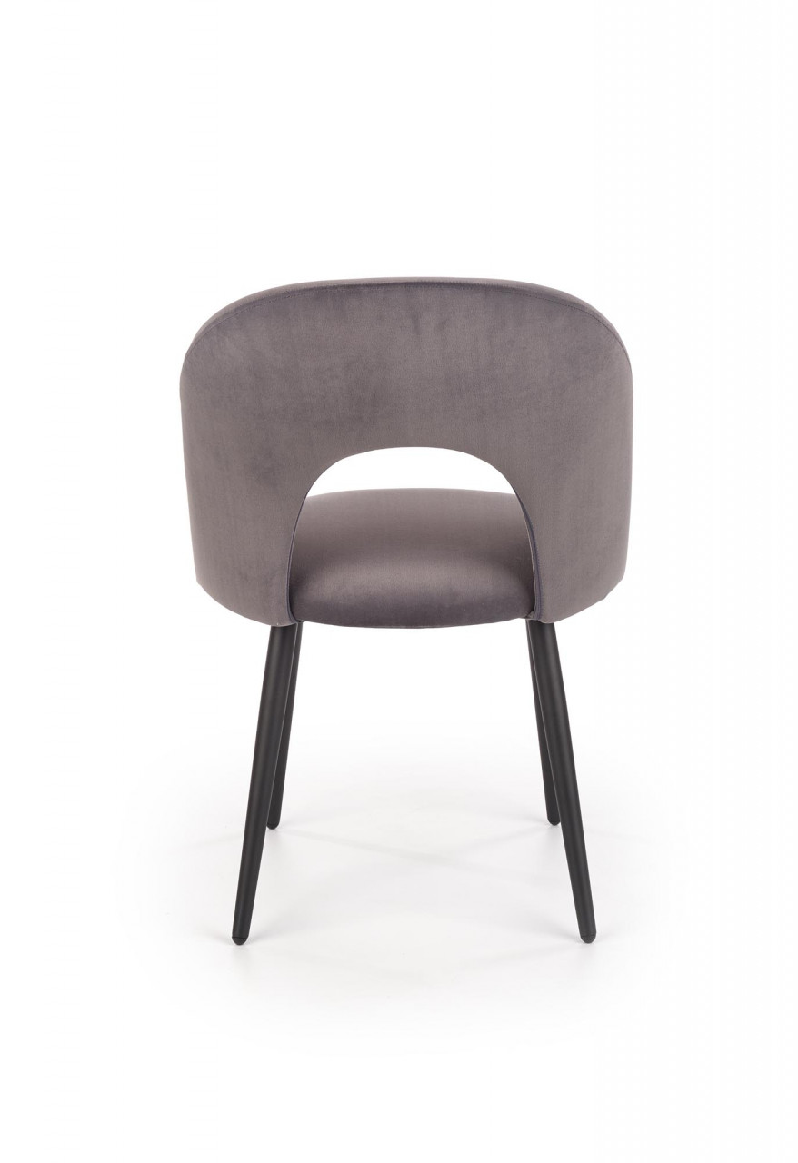Poze Scaun K384 velvet gri