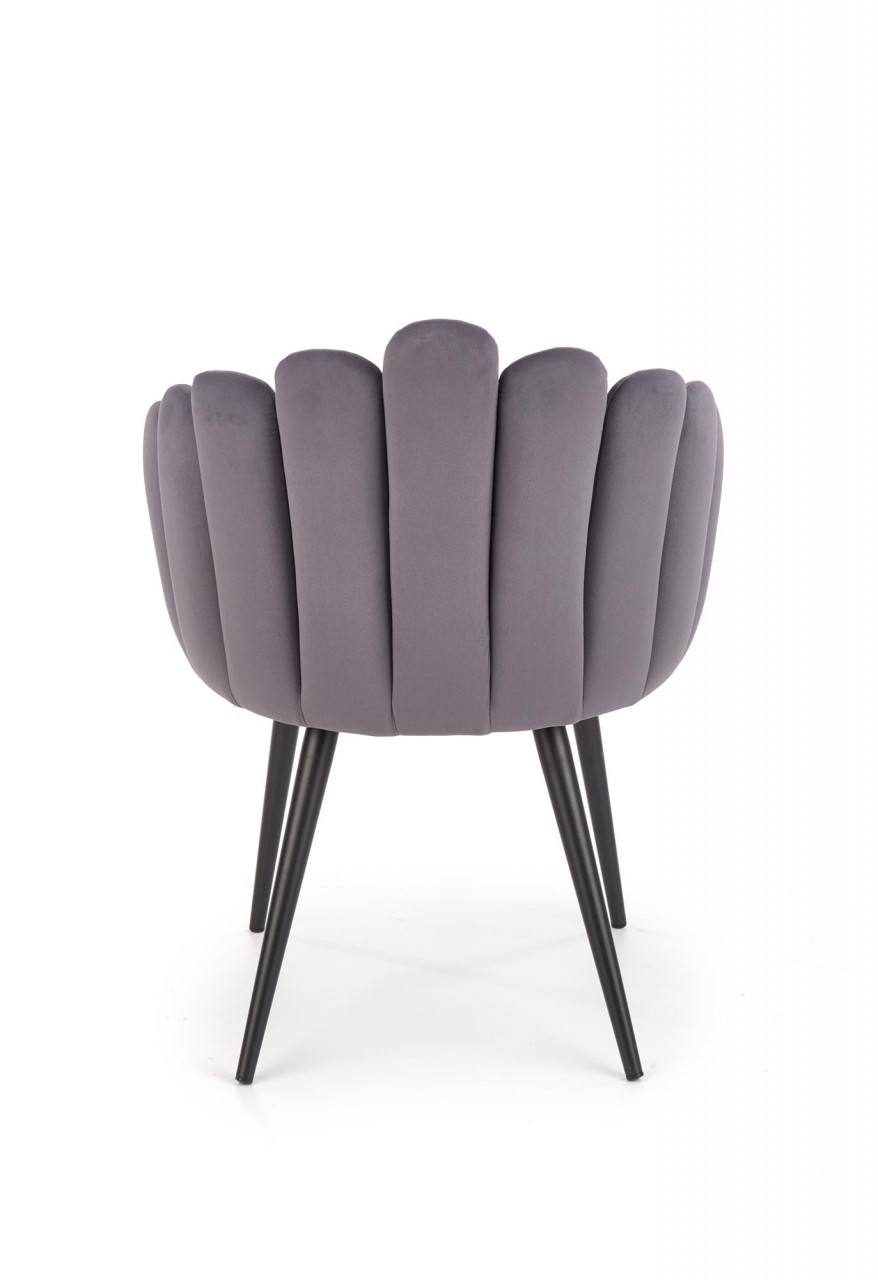 Poze Scaun K410 velvet gri