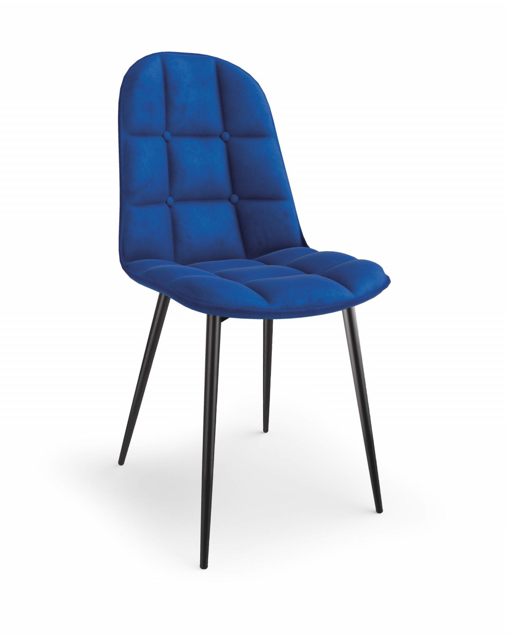 Poze Scaun K417 velvet albastru