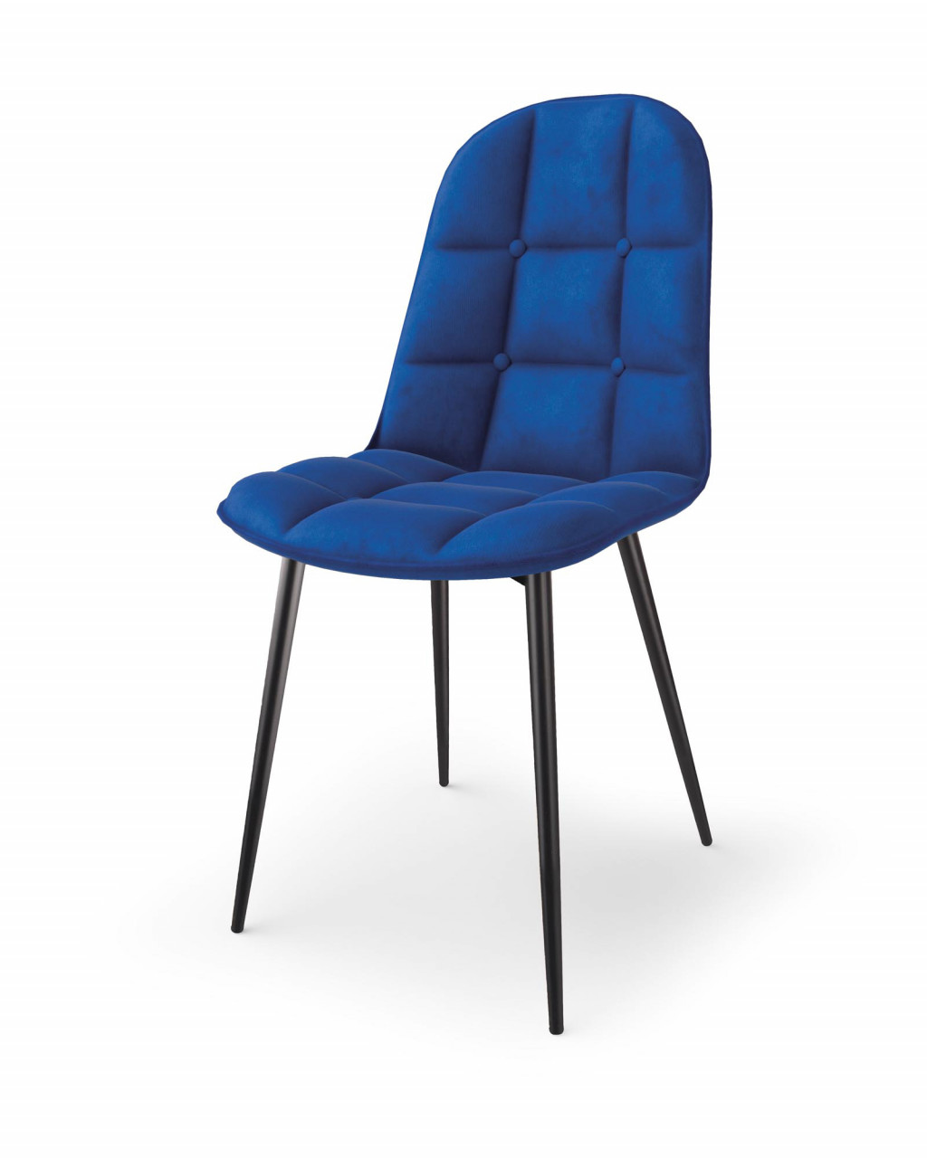 Poze Scaun K417 velvet albastru