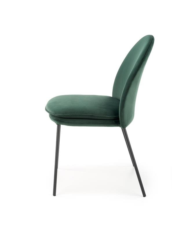 Poze Scaun K443 Velvet Verde – l50 x A58 x H84 cm