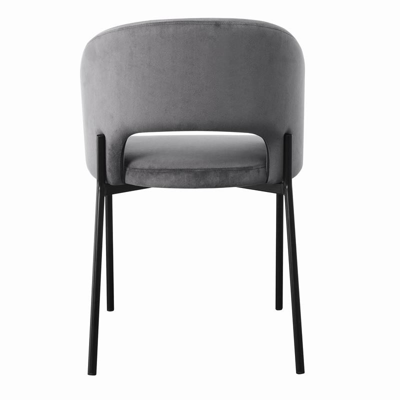 Poze Scaun K455 Velvet Gri – H77