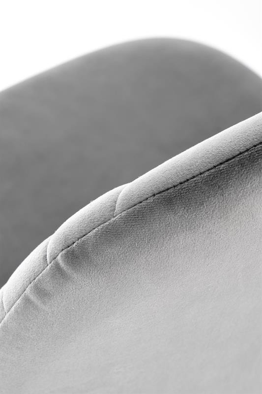 Poze Scaun K462 Velvet Gri - H 82cm