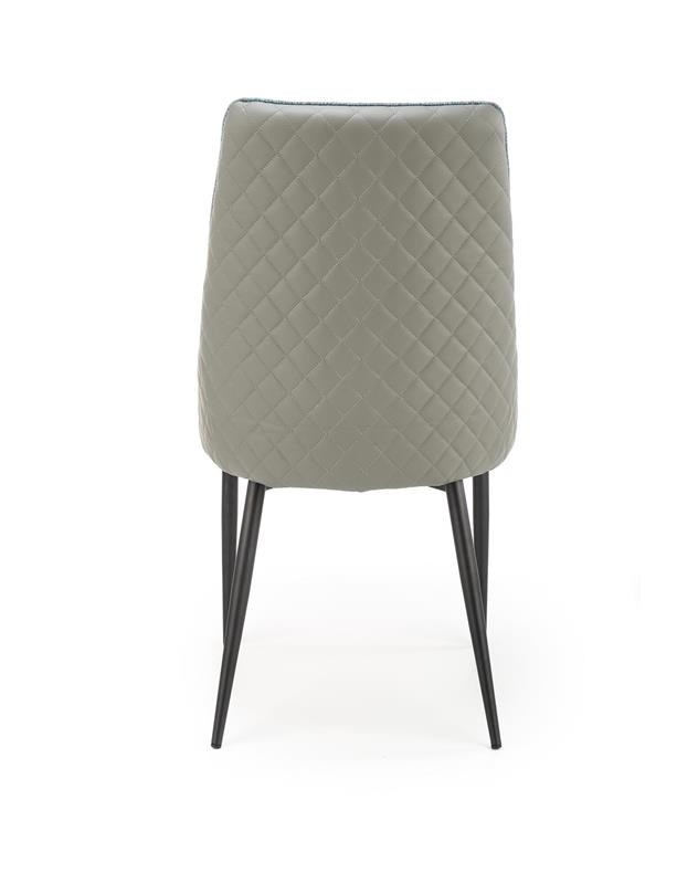 Poze Scaun tapitat K448 albastru deschis – l50 x A54 x H95 cm