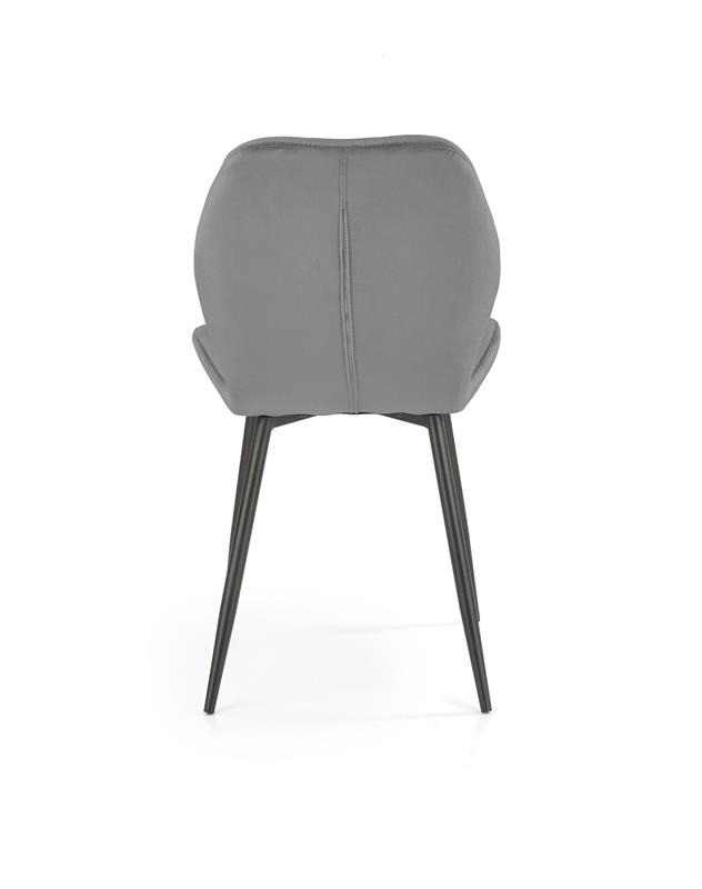 Poze Scaun tapitat K453 velvet gri