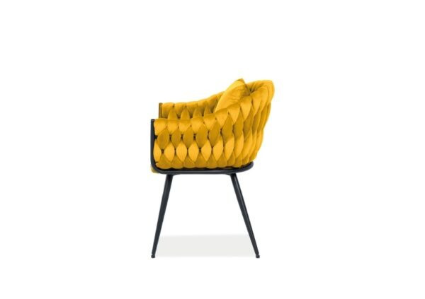 Poze Scaun tapitat Nuvo Velvet – Mustariu