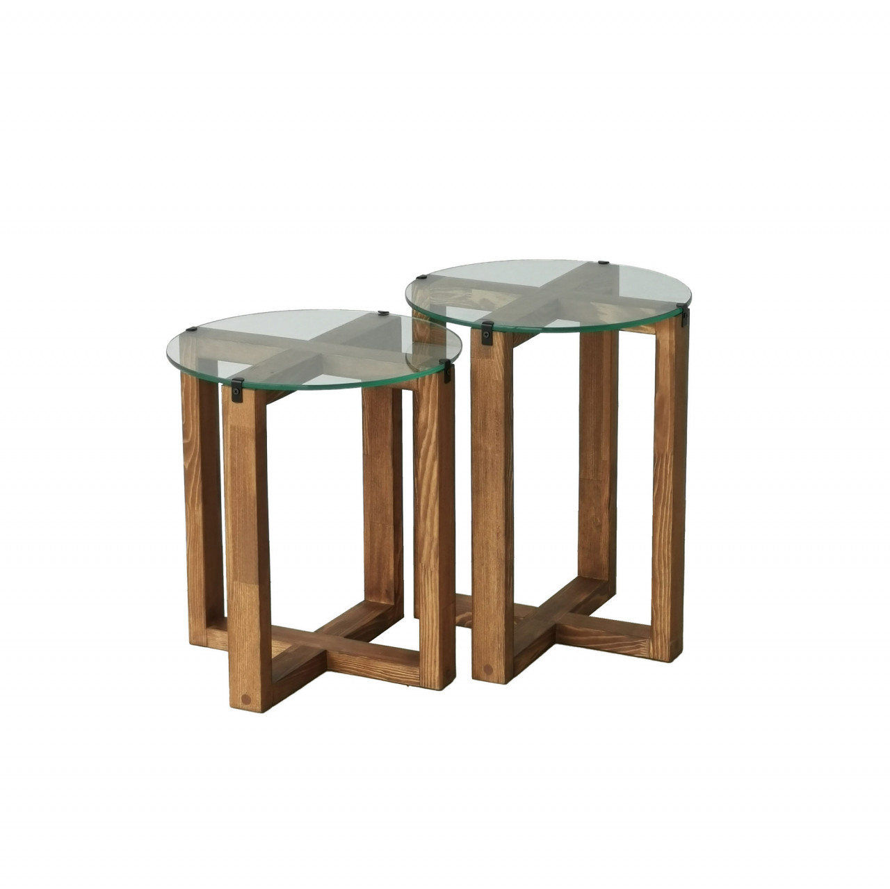 Poze Set 2 mese de cafea Amalfi nuc