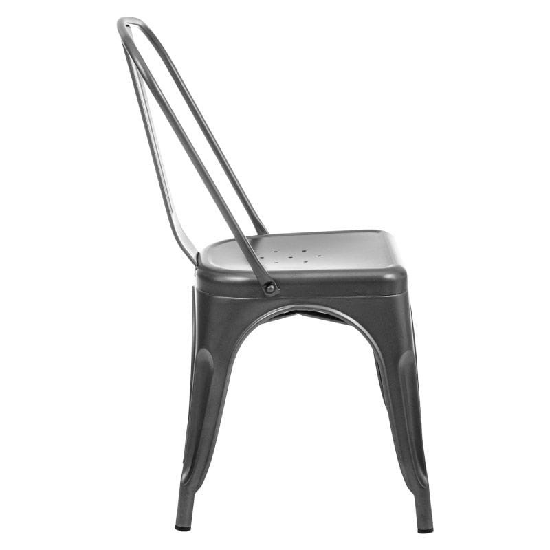 Poze Set 4 scaune Hugo gri H85 cm