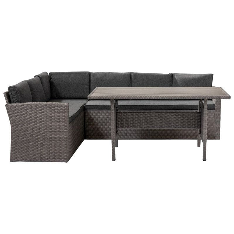 Poze Set masa + canapea Family gri