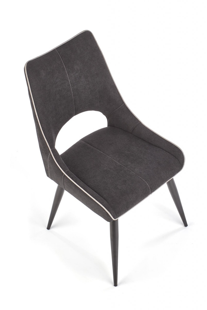 Poze Set masa extensibila Ferguson L160-200 cm + 4 scaune K369 gri inchis