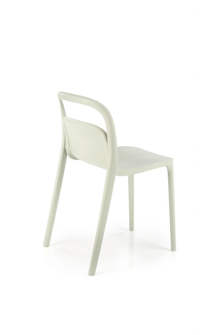 Poze Set masa extensibila Ringo stejar artizan/alb L102-142 cm + 2 scaune K490 alb + 2 scaune K490 menta