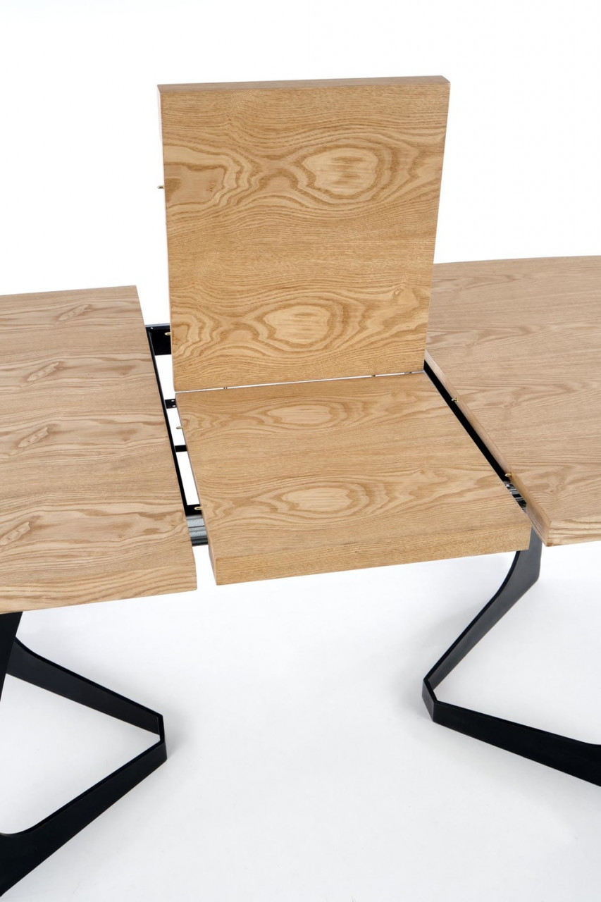 Poze Set masa extensibila Veldon L160-200 cm + 4 scaune K445 gri