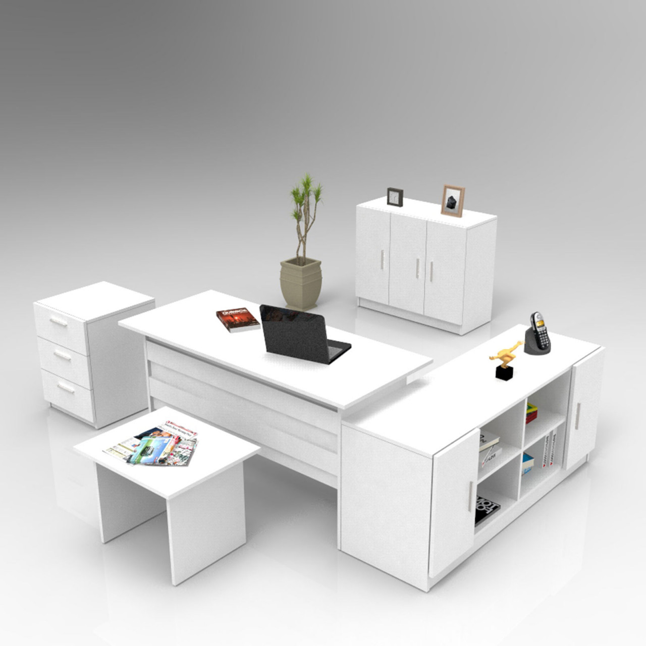 Poze Set mobilier de birou VO16 - W
