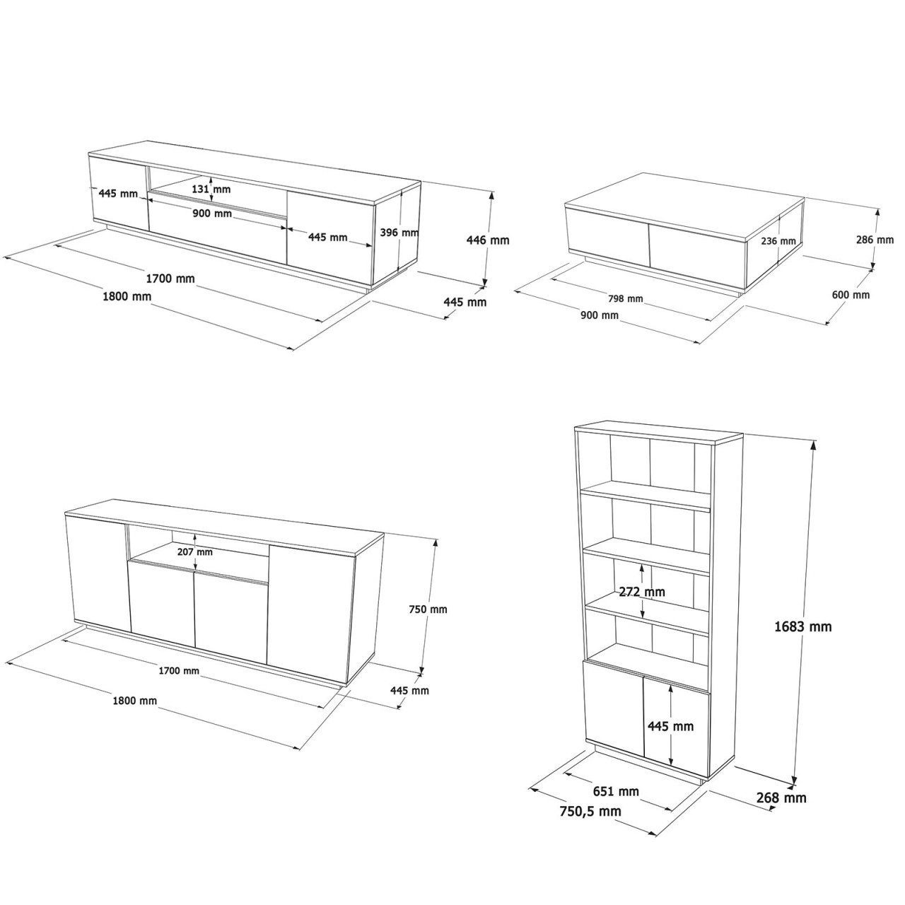 Poze Set Mobilier de living FR19-AW