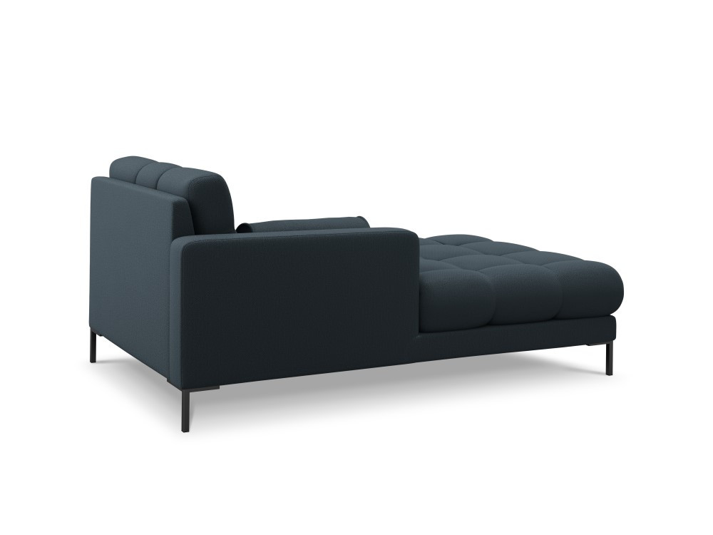 Poze Sezlong tapitat Bali picioare negre Meg361 – L185 x l102 x h75