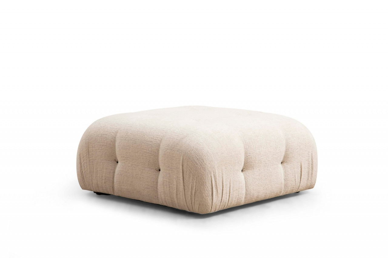 Poze Taburet Bubble crem plusat