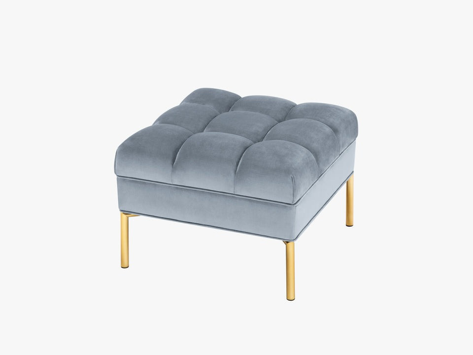 Poze Taburet Karoo catifea L60 cm