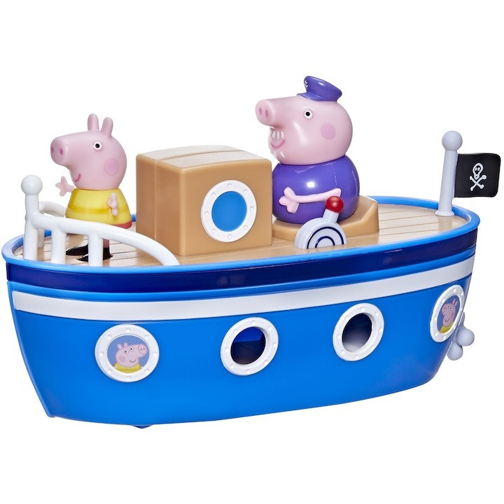 vino cu mine stiu exact unde mergem Set de joaca Peppa Pig - Mergem cu barca
