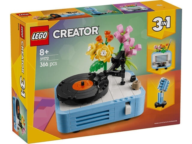 LEGO® Creator 3 in 1 - Pick-up cu flori 31172, 366 piese, 8 ani+