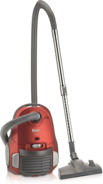 Aspirator cu sac Fakir Theo, 3.5 l, Tub telescopic, 700 W, Portocaliu/Gri