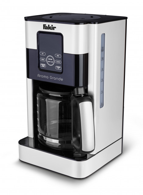 Cafetiera digitala Fakir Aroma Grande, 1000W, Ecran digital, 1.8L, Functie auto OFF, Timer, Sistem auto-curatare, Functie mentinere la cald, Suport